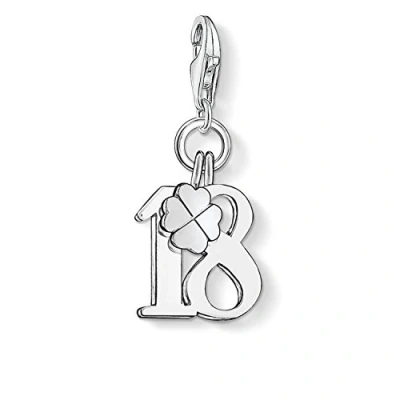 Immagine di Thomas Sabo Ciondolo da Donna Argento 925, 18 Clover Charm Pendant