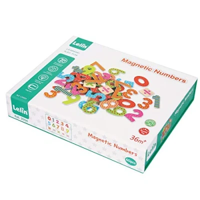 Immagine di Lelin Numeri magnetici, Multicolore, 30606