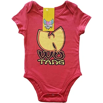 Immagine di Wu Tang Clan Bambino A Crescere Logo Nuovo Ufficiale Rosso 0 To 24 Size XX Large (24 months)