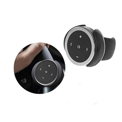Immagine di DONGMAO Telecomando al Volante, Pulsante multimediale Bluetooth 3.0 Wireless Riproduci Musica per iOS/Android