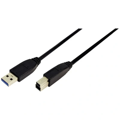 Immagine di LogiLink Cavo USB 3.2 Gen1 (USB 3.0) Spina A, B 3.00 m Nero CU0025