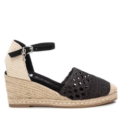 Immagine di XTI 142333, Sandalo Espadrillas con Zeppa Donna, Nero, 40 EU