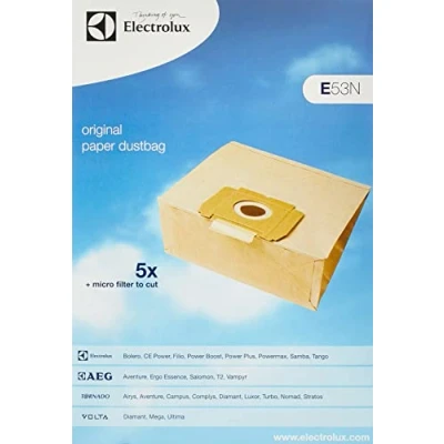 Immagine di Electrolux Sacchetti aspirapolvere per BOLERO, CE POWER FILIO, BOOST PLUS Z, Z POWERMAX SAMBA 5002, TANGO numero 9001959585 models. 5001