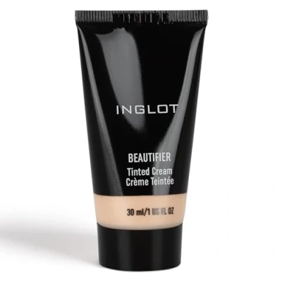 Immagine di Inglot Crema Colorata Effetto Naturale e Luminoso Idratazione Intensa Protezione UV Incarnato Sublime Tinted Cream Beautifier 30 ml : 104
