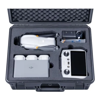 Immagine di Lykus Titan MA310 Custodia/Valigia/Case impermeabile per DJI Air 3 and RC 2/RC N2, Supporto tracolla [SOLO CUSTODIA]