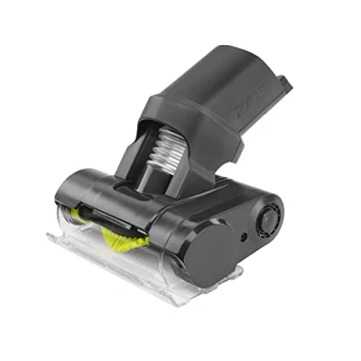 Immagine di Ryobi RSVMBB Mini Turbo Spazzola Motorizzata 13cm, con Mote a e Luce LED, Larghezza Rullo 10,5 cm