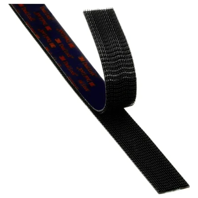 Immagine di 3M Dual Lock SJ3550CF Nastro a strappo da incollare fungo (L x L) 1 m 25 mm Nero Merce metro