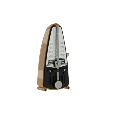Immagine di Wittner 903083 Metronome Piccolo Cassa Sintetico Colore Marrone Chiaro