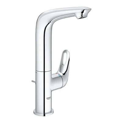 Immagine di Grohe 23569003 Miscelatore Monocomando per Lavabo Leva Aperta, Taglia L, Cromo, L