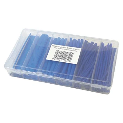 Immagine di Radiostore Set guaina termorestringente, confezione da 100 pezzi, colore: Blu