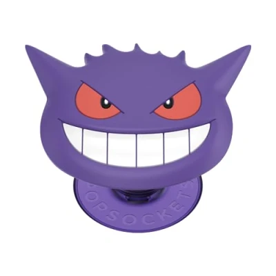 Immagine di PopSockets: PopGrip Supporto e Impugnatura per Telefoni Cellulari Tablet con un Top Intercambiabile Pokémon PopOut Gengar Face