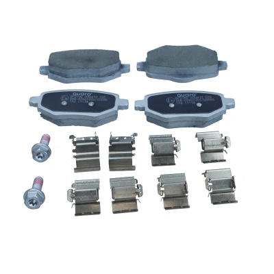 Immagine di QUARO QP2186 Kit pastiglie freno non predisposto per visualizzazione avviso usura PEUGEOT: 2008 II, 208 II Hatchback, OPEL: Corsa F Hatchback