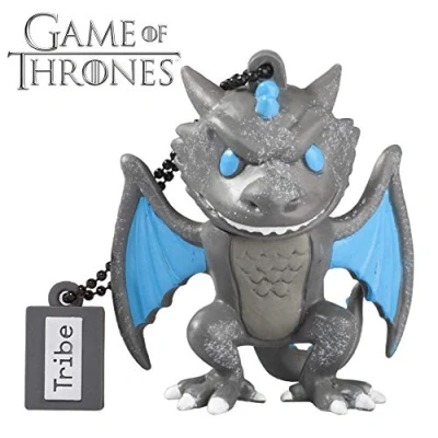 Immagine di Chiavetta USB 16 GB Viserion Memoria Flash Drive 2.0 Originale Il Trono di Spade, Tribe FD032507, Multicolore