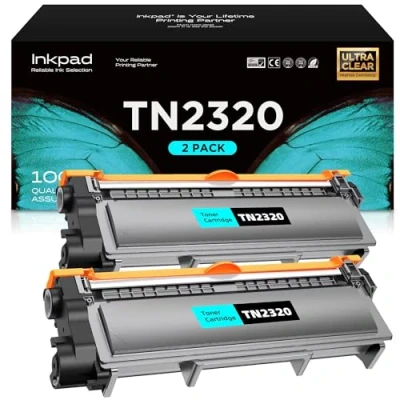 Immagine di iNKPAD TN2320 Toner compatibile per Brother TN 2320 2310 MFC L2700DW L2700DN L2720DW HL L2340DW L2300D DCP L2520DW L2540DN L2740DW L2360DN