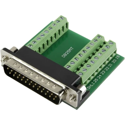 Immagine di TRU Components DSUB25M 27TB 3 1229325 D SUB spina 90 numero di poli (num): 25 viti, 1 pezzo