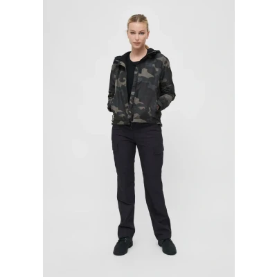 Immagine di Brandit Frontzip Giacca da mezza stagione, Donna, Taglia: Large, Dark camouflage