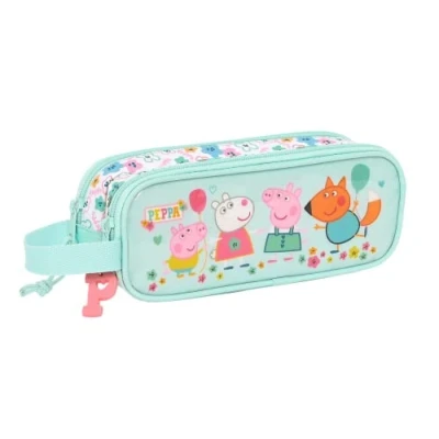 Immagine di safta 812281747 Portatutto Doppio Peppa Pig Cosy Corner 21X8X6Cm, multicolore, Standard (812290513), Estándar, Casual