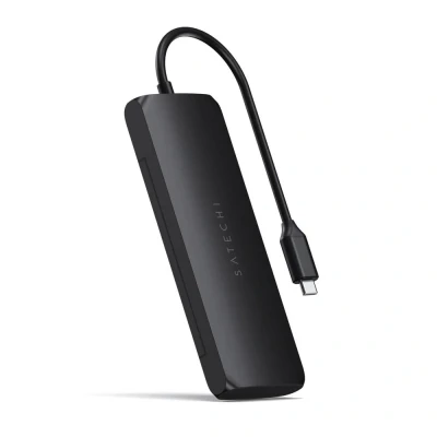 Immagine di Satechi Hub USB C con slot per SSD Nero ST UCHSEK