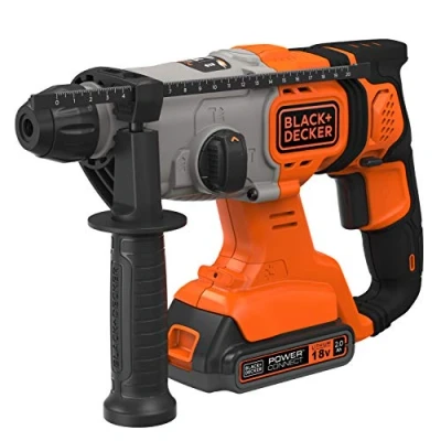 Immagine di BLACK+DECKER TASSELLATORE A batteria 18V SDS 1 2,0Ah Soft Bag BCD900D1S QW