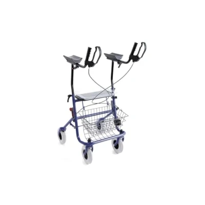 Immagine di ROLLATOR IN ACCIAIO 4 RUOTE ANTIBRACH. cod.art. RP691