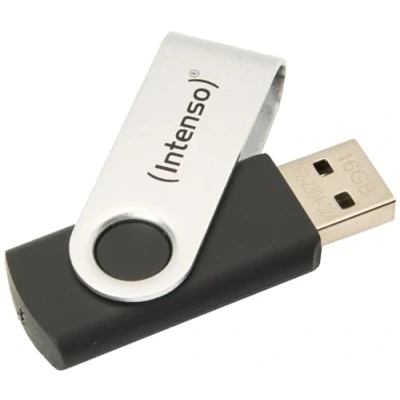 Immagine di Intenso Basic Line Chiavetta USB 16 GB Nero 3503470 2.0