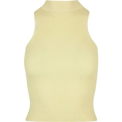 Immagine di Urban Classics Short Turtleneck Top, Donna, Taglia: XXL, Softyellow
