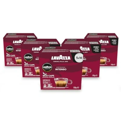 Immagine di capsule Lavazza A Modo Mio Espresso Intenso 5 confezione da 16