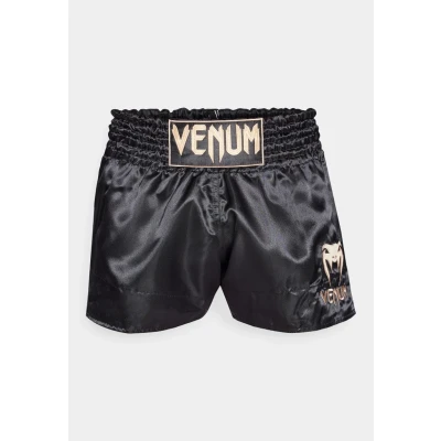 Immagine di Venum MUAY THAI Shorts Classic Pantaloncini sportivi, Uomo, Taglia: Large, Black/gold