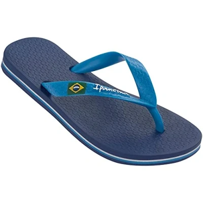 Immagine di Ipanema Infradito da bagno per bambini, Taglia: 34, Blue Sintetico morbido