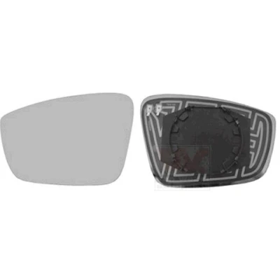 Immagine di VAN WEZEL 7617837 Vetro Specchio Retrovisore Sx SKODA: Fabia III Hatchback, Station Wagon, Rapid Spaceback, SEAT: Toledo 4