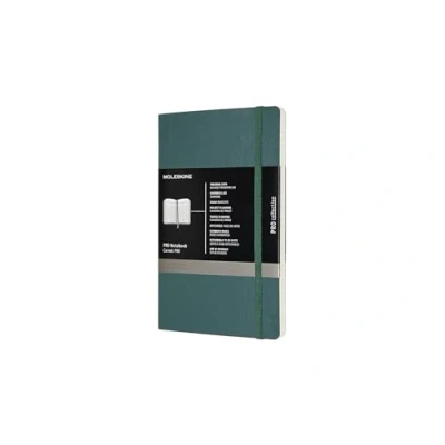 Immagine di Taccuino Pro Moleskine large copertina morbida verde. Forest Green