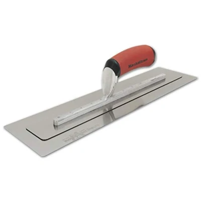 Immagine di Marshalltown 27940 Cazzuola per Lisciare Permashape Impugnatura Durasoft, Acciaio Inossidabile, 406x127 mm, 0 W, V, Argento