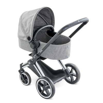 Immagine di Corolle Mon Grand Poupon Cybex Carrozzina per Bambole, 9000140770, +3 Anni, 3 in 1, Colore Grigio, Riproduzione Dell&#039;Originale