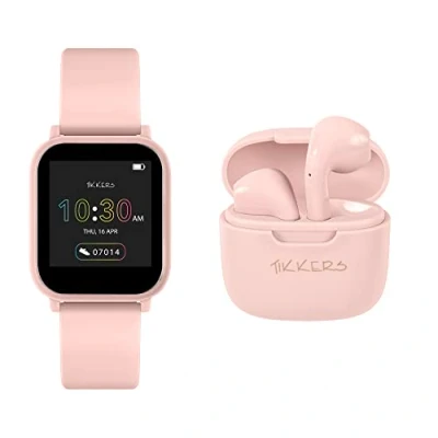 Immagine di Tikkers Smart Watch Rosa e Auricolari Wireless per Ragazza TKS10 0001 SETARG
