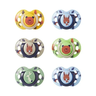 Immagine di Tommee Tippee Succhietto Fun, 6 18 mesi, confezione da succhietti simmetrici, senza BPA