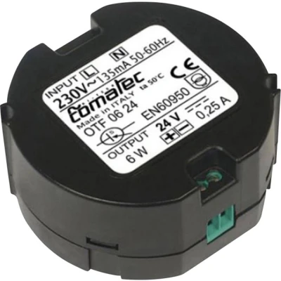 Immagine di Comatec OTF/06.24RA Alimentatore 0.25 A 6 W 24 V/DC 1 pz.
