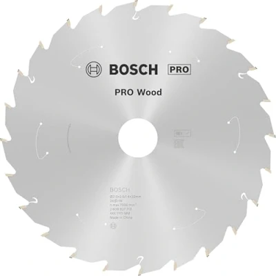 Immagine di Bosch Accessories Power Tools 2608837713 Lama circolare in metallo duro 210 x 30 mm Numero di denti: 24 1 pz.