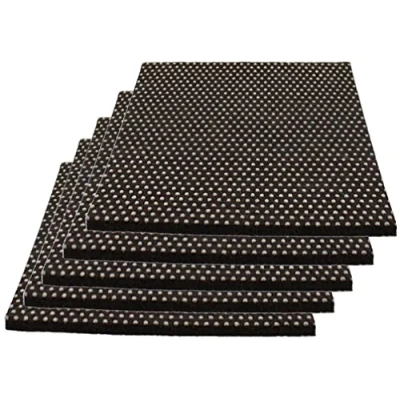 Immagine di Lifeswonderful 5 Pezzi Cuscinetti in Feltro Antiscivolo Autoadesivi da 100 x 100mm per Divani, Letti, Tavoli e Altre Applicazioni