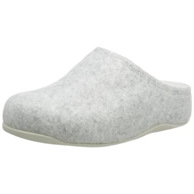 Immagine di Fitflop Zoccolo in Feltro Shuv, Donna, Grigio Silenzioso, 42 EU