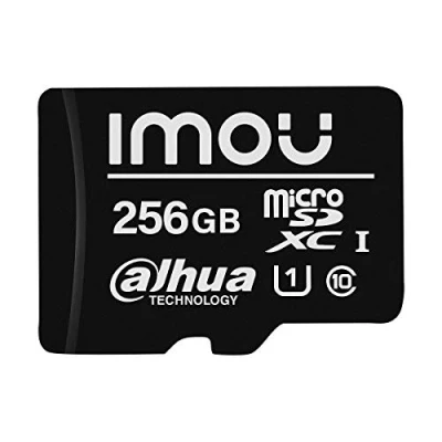 Immagine di Imou Scheda di Memoria microSDXC 256 GB, fino a 95/25 MB/sec, Classe 10 U1, UHS I, Micro SD Card per Telefono, Videocamera, Switch, Tablet
