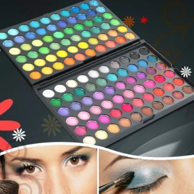 Immagine di Itian 120 Colori Shimmer Nudo Tavolozza di Ombretti Trucco Make Up Palette