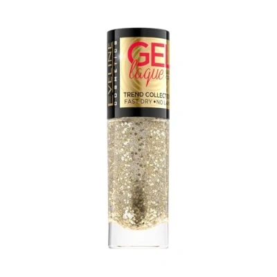Immagine di Eveline Cosmetics Smalto Gel per Unghie Senza UV/LED, 8 ml Asciugatura Rapida Effetto a Lunga Durata