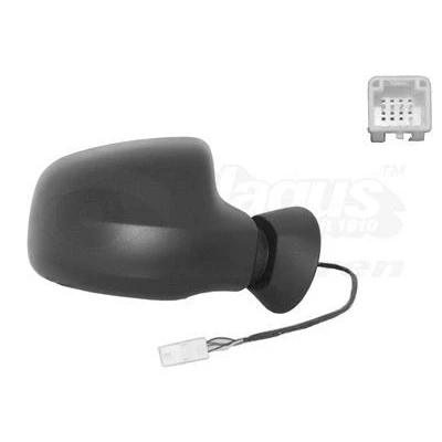 Immagine di Specchio retrovisore esterno Van Wezel 1516808 Dx completo, convesso, per regolazione elettrica specchio, termico DACIA: Duster SUV