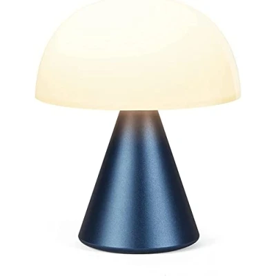 Immagine di Lexon MINA M Lampada a LED portatile medio ricaricabile (Blu)