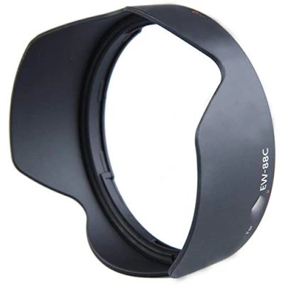 Immagine di EW88C Paraluce nero Tipo EW 88C per Obiettivo Canon EF 24 70mm f/2.8 L II USM Adaptout marca francese
