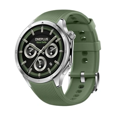 Immagine di OnePlus Watch 3 Argento (Cinturino In Gomma Verde)