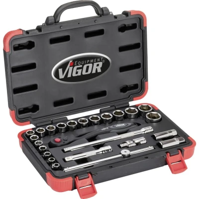 Immagine di VIGOR V2460N Set bussole 25 1/2 Quadro incassato, Quadrato