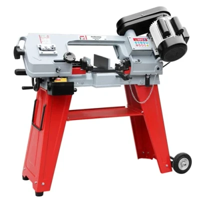 Immagine di Holzmann BS 115N 230V Sega a nastro in metallo, discesa semi automatica, D. 110 mm 230 V 360 W