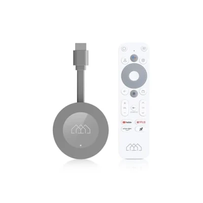 Immagine di Homatics DONGLE G 4K HDMI 2/8GB Android Google TV 11 Wifi e LAN Con Telecomando Vocale