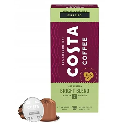 Immagine di Capsule Costa Coffee Bright Blend, compatibili con Nespresso ESPRESSO (Bright Blend ESPRESSO, 50 capsule)